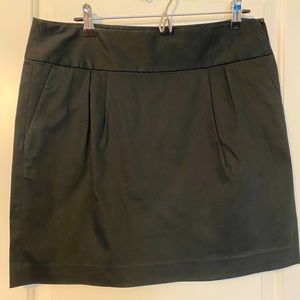 Black simple skirt, great length